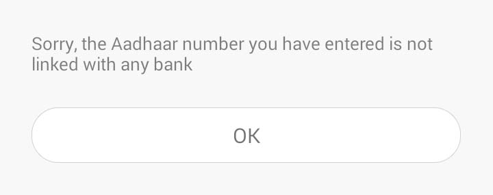 Aadhaar Bank Linking Status - Check Whether Aadhar is Linked with Bank Account