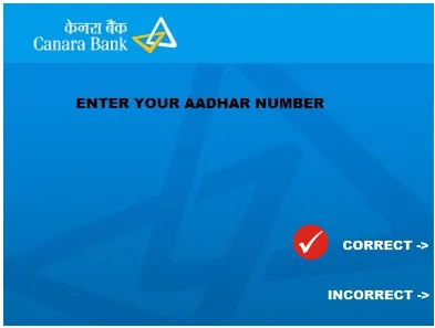Enter your Aadhaar Number