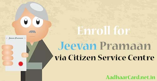 Enroll for Jeevan Pramaan Offline