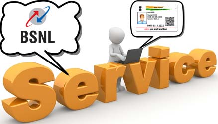 BSNL Customer Service Centers to Offer Aadhaar Services
