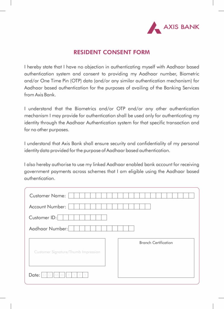Resident Consent Form