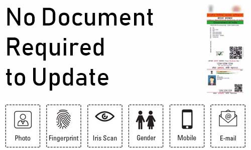 No Document Required to Update