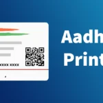 Aadhaar Card Printout