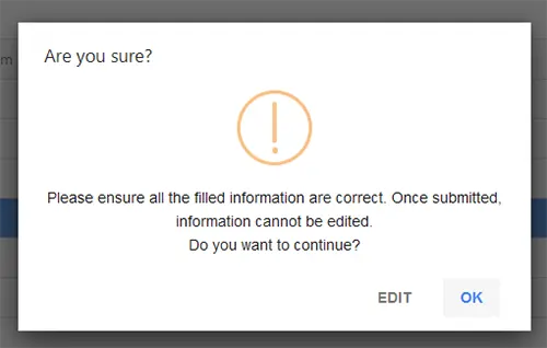 Aadhaar Appointment Popup