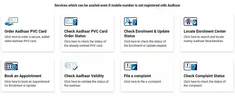 Check Aadhaar Validity